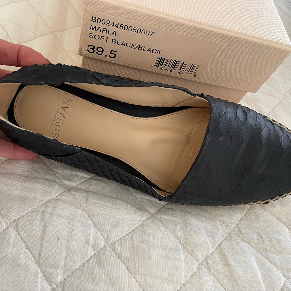 Alexandre Birman - Marla Python Black Espadrilles - image 4